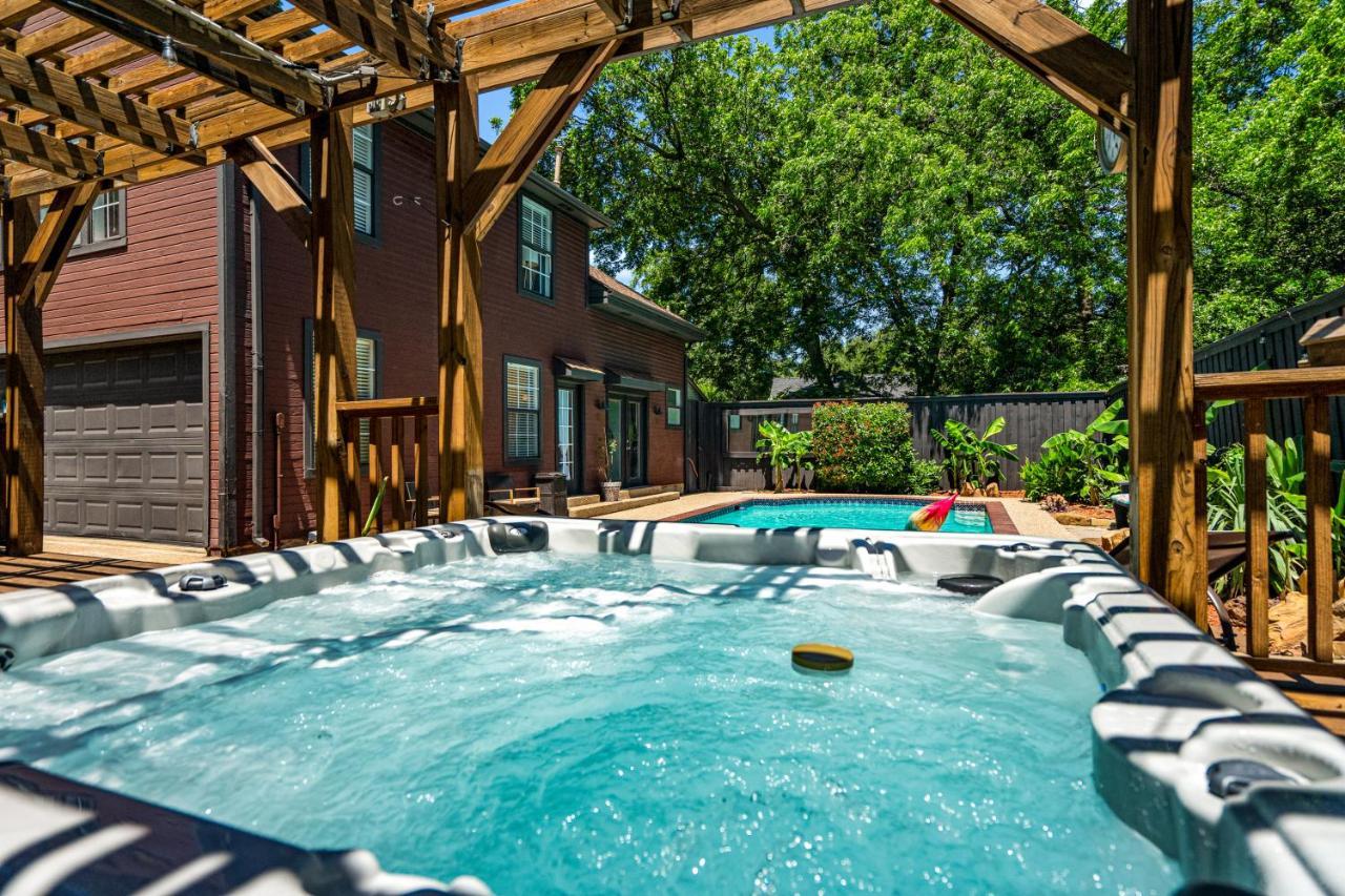 Dallas Oak Lawn Oasis W/ Private Pool, Hot Tub Exterior foto